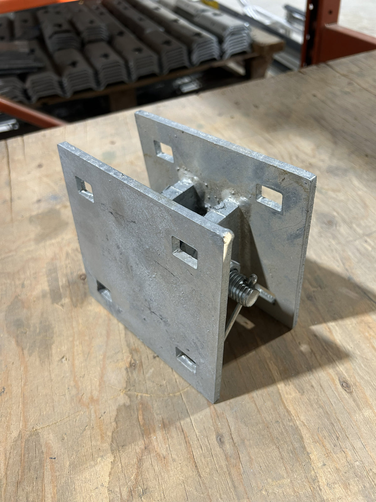 Heavy Duty Wood Dock Hinge Assembly