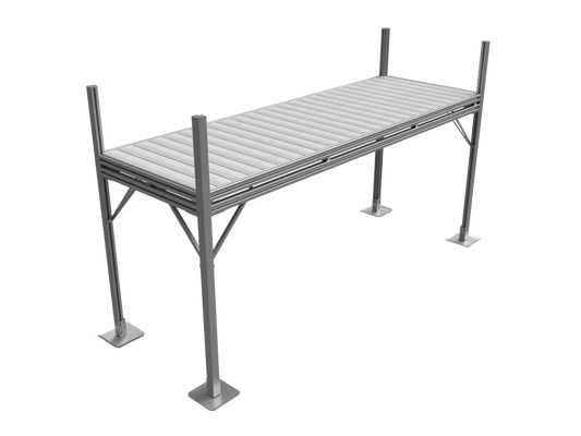 L4 Standing Leg Dock 4x12