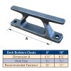 Aluminum DOCK CLEATS
