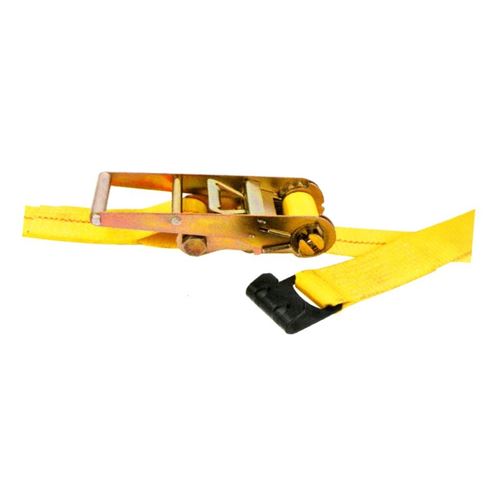 2" x 30' Flat Hook Ratchet Strap