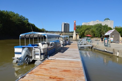 The Forks Port, Forks Historic Site, Red and Assiniboine Rivers, Winnipeg, Manitoba