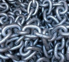 3/8 Hot Dipped Galvanized Chain (Per Ft)