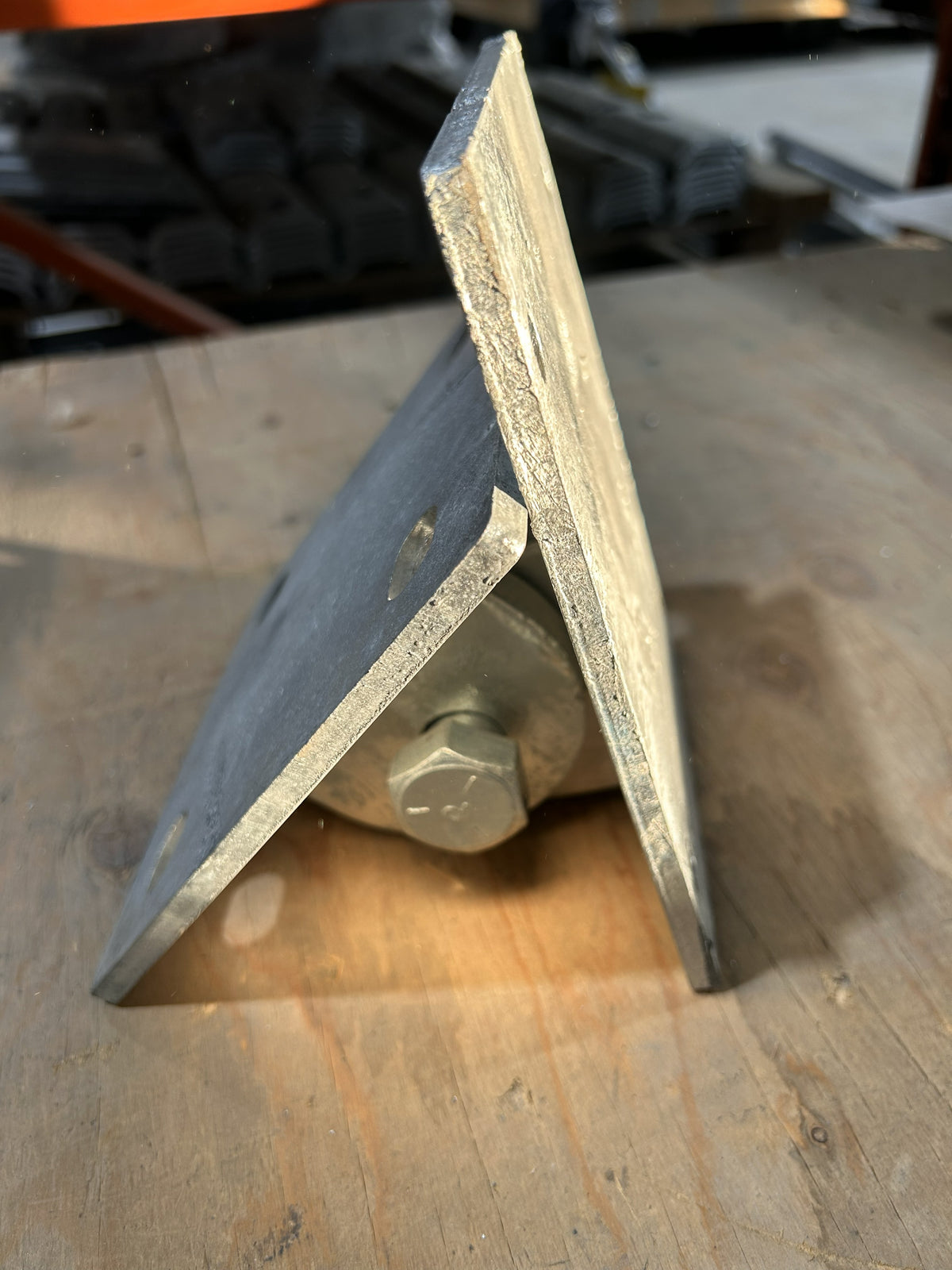 L4 Ramp to Heavy Duty Wood Dock Hinge Assembly (Includes L4 attachments)