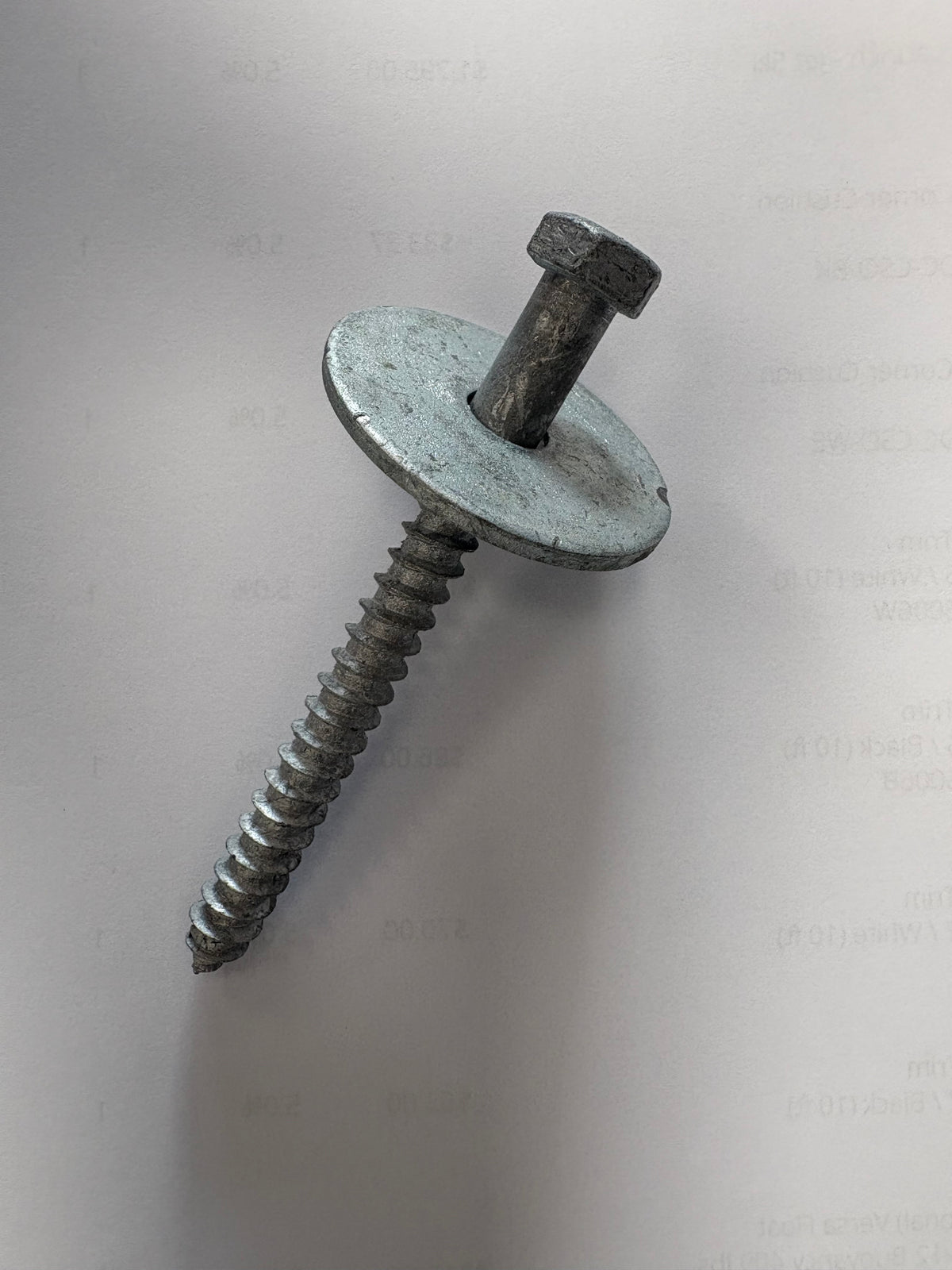 Float Washer and 3/8x4" Hex Lag Bolt Set (1 Pack)