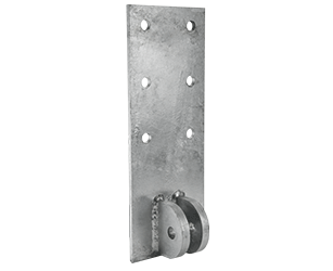 Plate, Hinge, Female Long 5"x12.75"