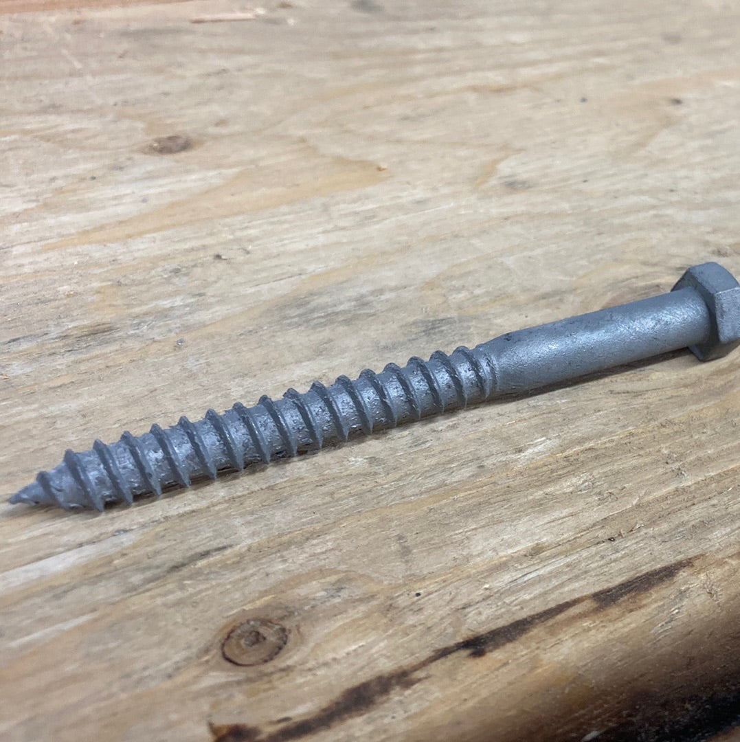 3/8X4 HEX HD LAG BOLT HDG