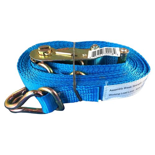 1" x 16' Ratchet Strap / Tie Downs with J-Hook